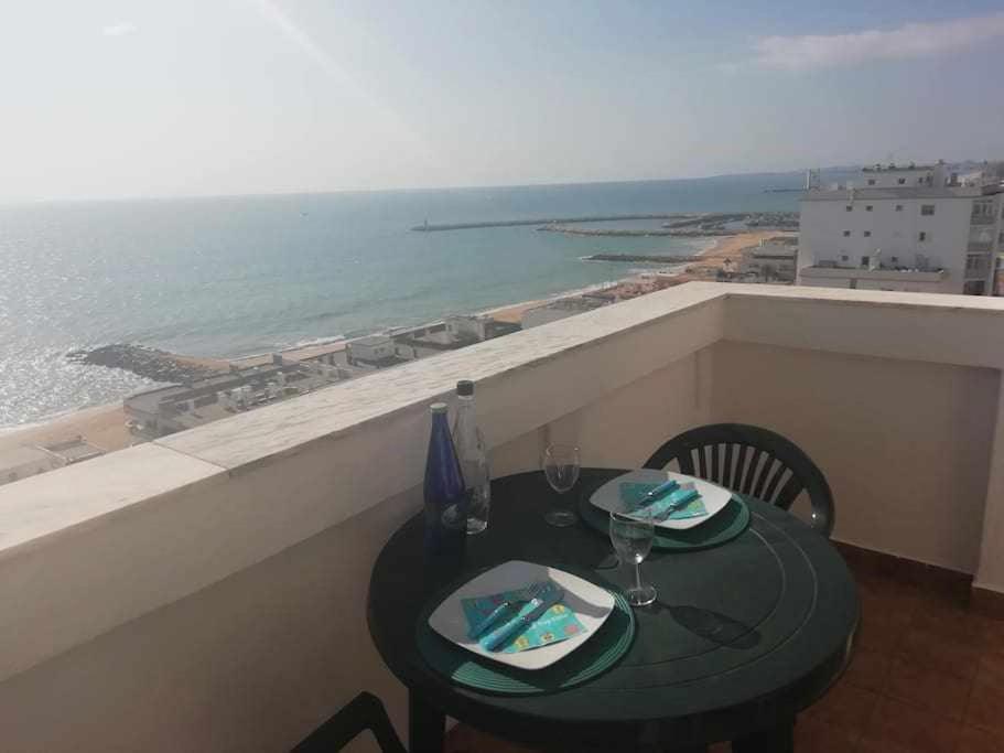 Ocean Quarteira Vista Mar E Central Apartment Exterior foto